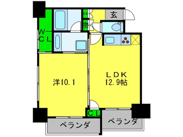 ＭＡＴＳＵＹＡ　ＴＯＷＥＲの物件間取画像